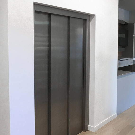 Elvoron HR/MR Home Elevator. Luxury residential lifts for custom homes. Elder care accessibility in DFW, Dallas.