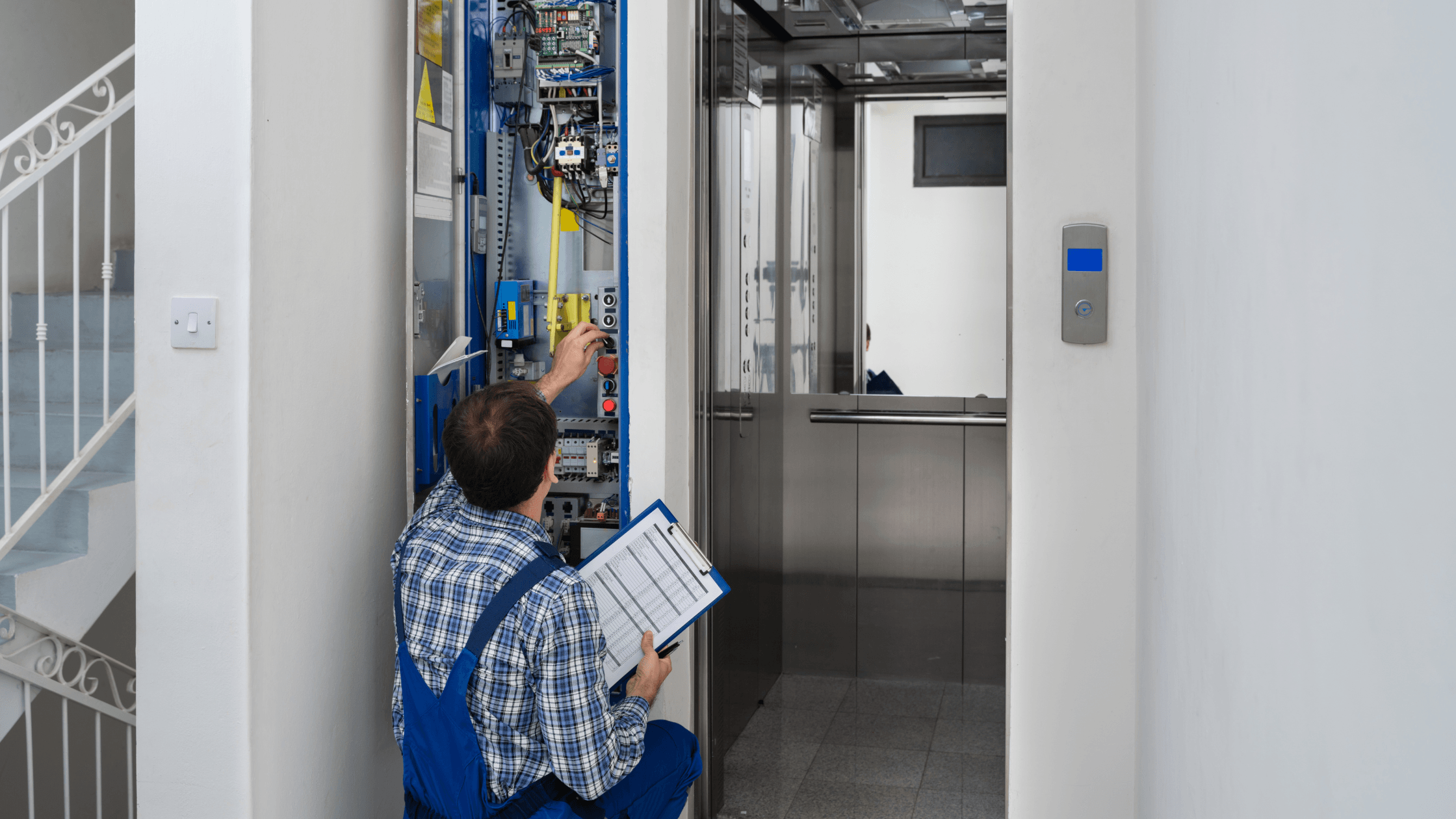 Lift-Aids certified technicians providing expert vertical platform lift maintenance and inspection services to keep your accessibility equipment safe and reliable